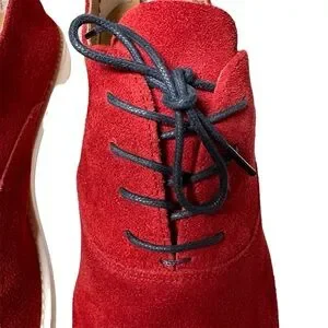 Aldo | Shoes | Aldo Mens Red Suede Caliva Oxford Dress Shoes  display picture 2